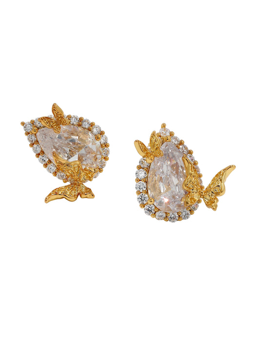 バタフライゴールデンピアス