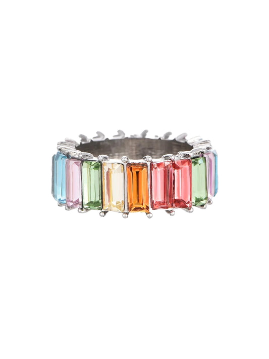 Daphne Colorful Diamond Stone Ring