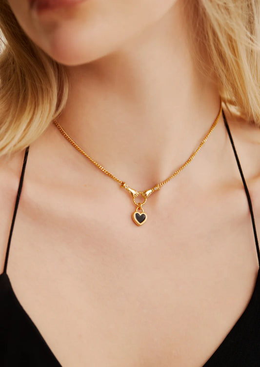 Juliette Love's Hold Gold Necklace
