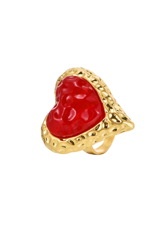 Adam Infinite Love Ring Red