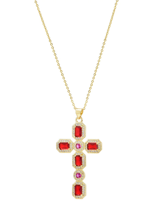 Myrelle Necklace Red