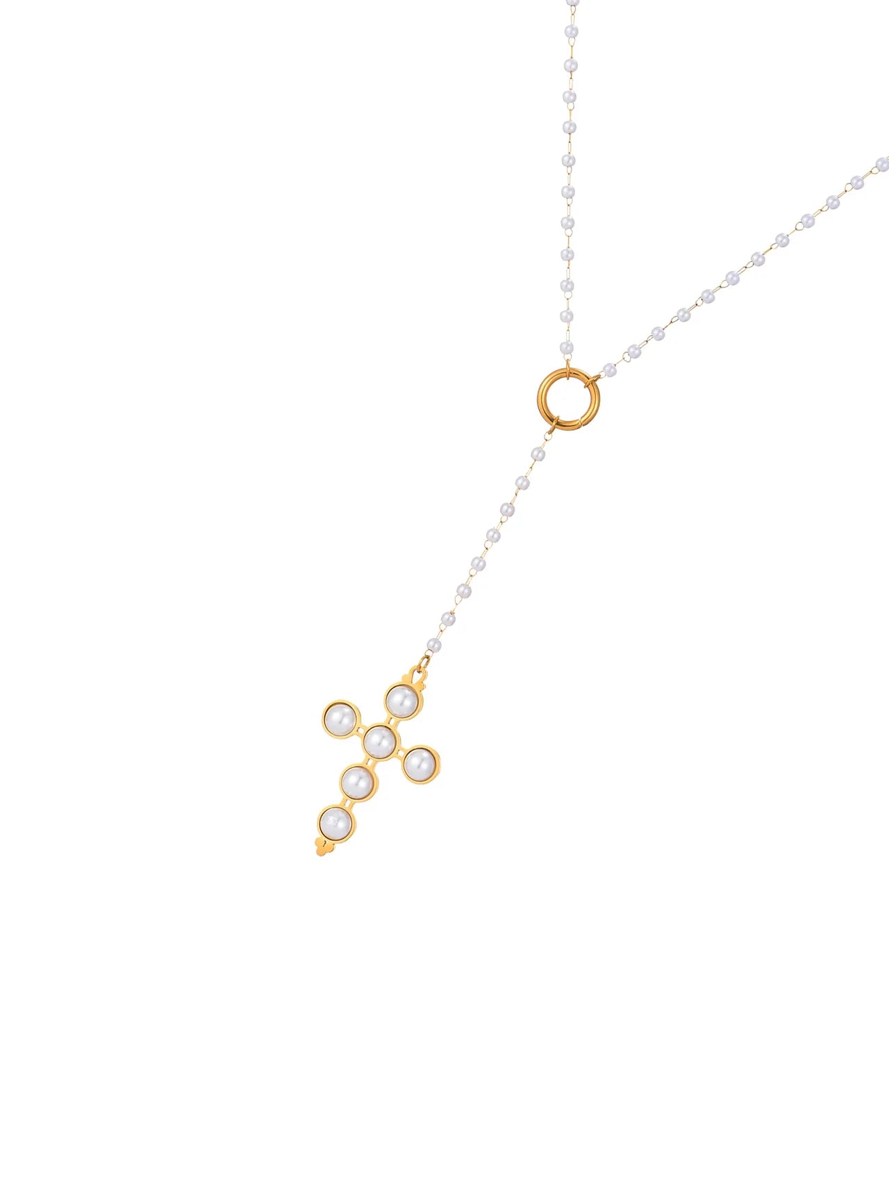 Divine Pearl Drop Necklace