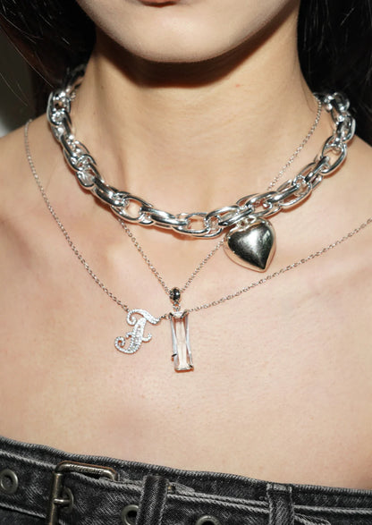 Chloe in Love Heart Necklaces