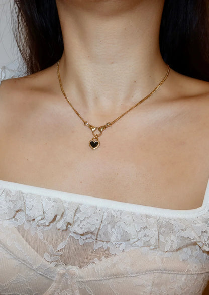 Juliette Love's Hold Gold Necklace