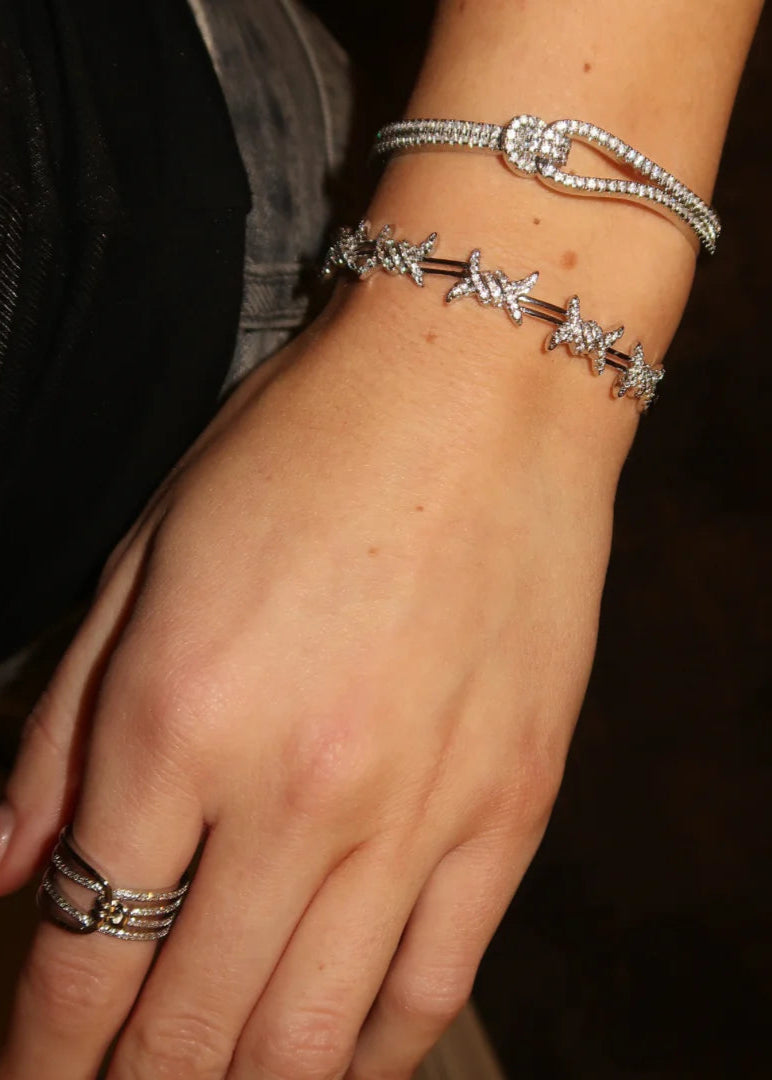Infinity Knot Sparkle Bracelet