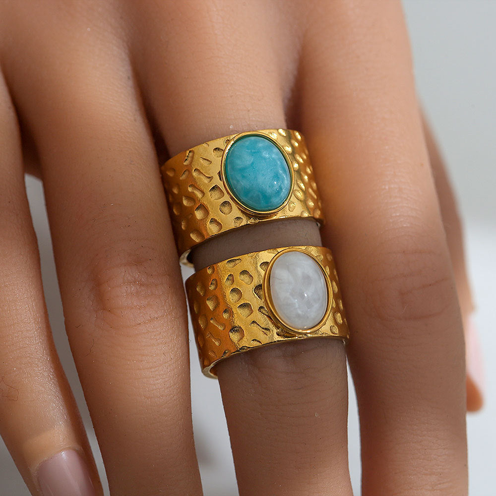 Boho Turquoise Ring