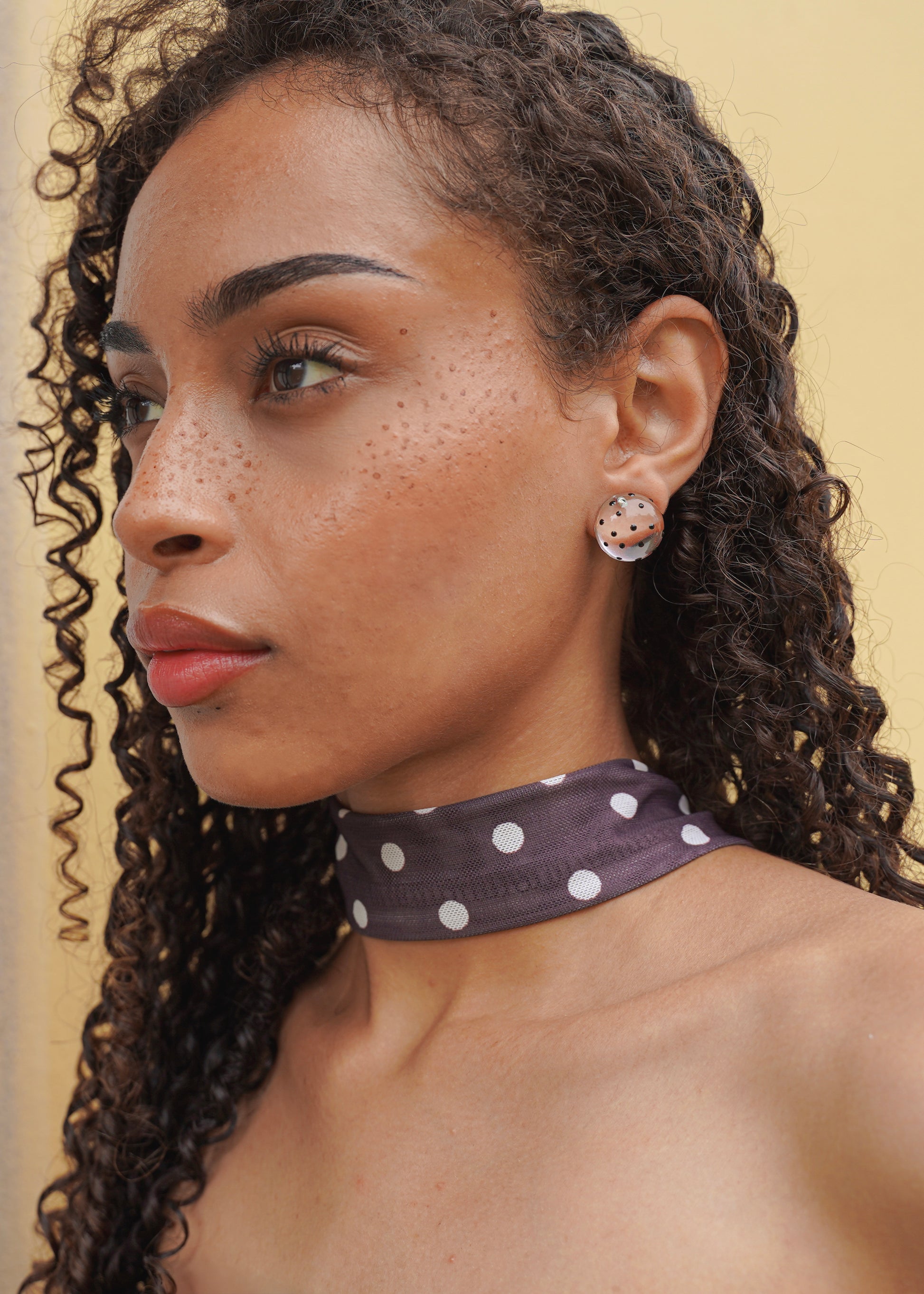 Polka Bubble Studs Earrings