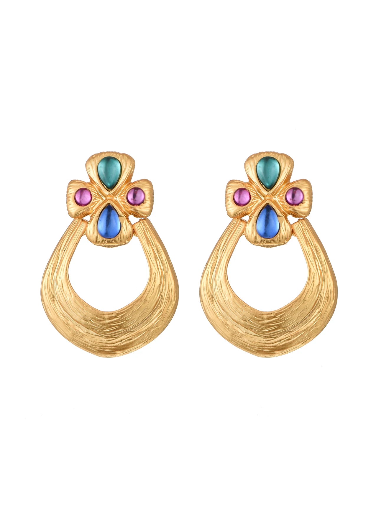 Empress Golden Vintage Earrings