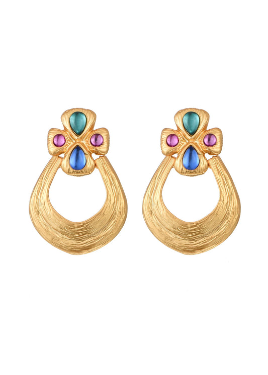 Empress Golden Vintage Earrings