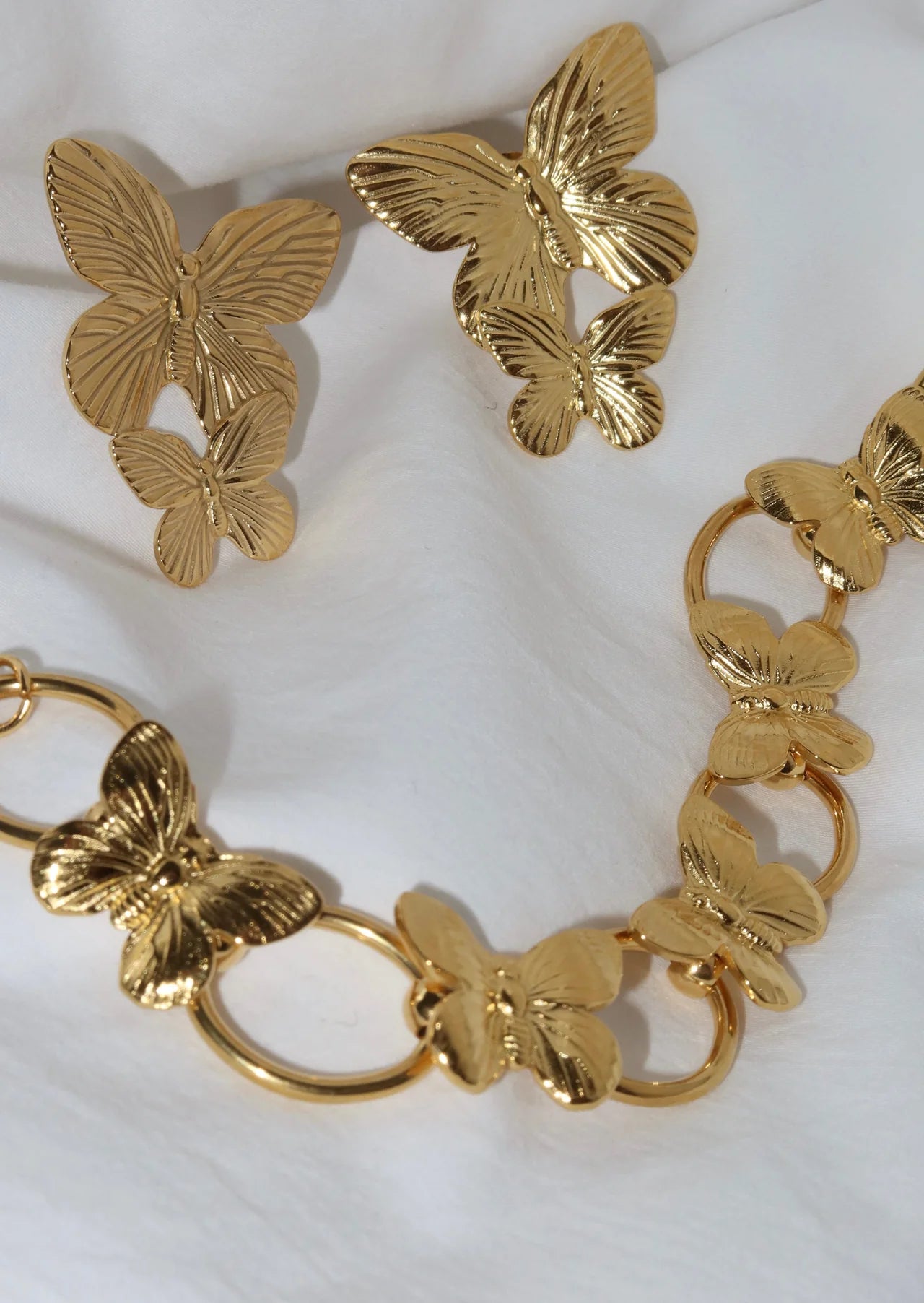 Giant Golden Moth Bracelet