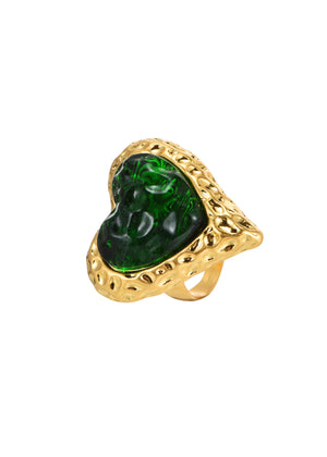 Adam Infinite Love Ring Green