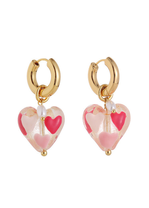 Raquel Crystal Love Earrings