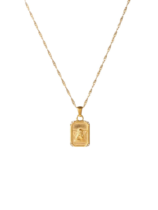 Celestial Guardian Angel Necklace
