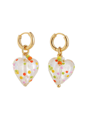 Raquel Crystal Love Earrings