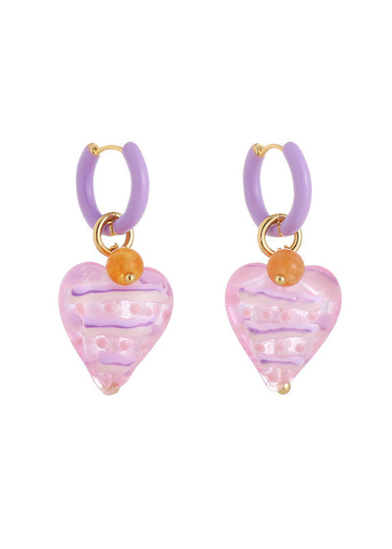 Raquel Crystal Love Earrings