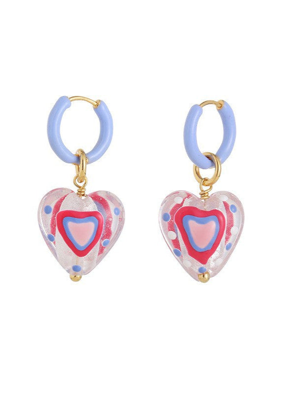 Raquel Crystal Love Earrings