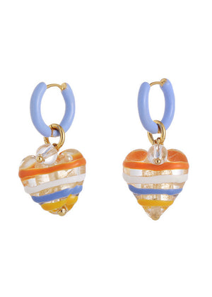 Raquel Crystal Love Earrings