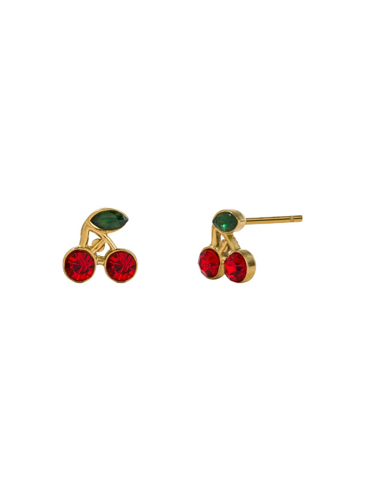 Cherry  Hollow Earrings