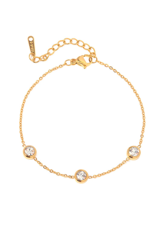 Golden Diamond Bracelet