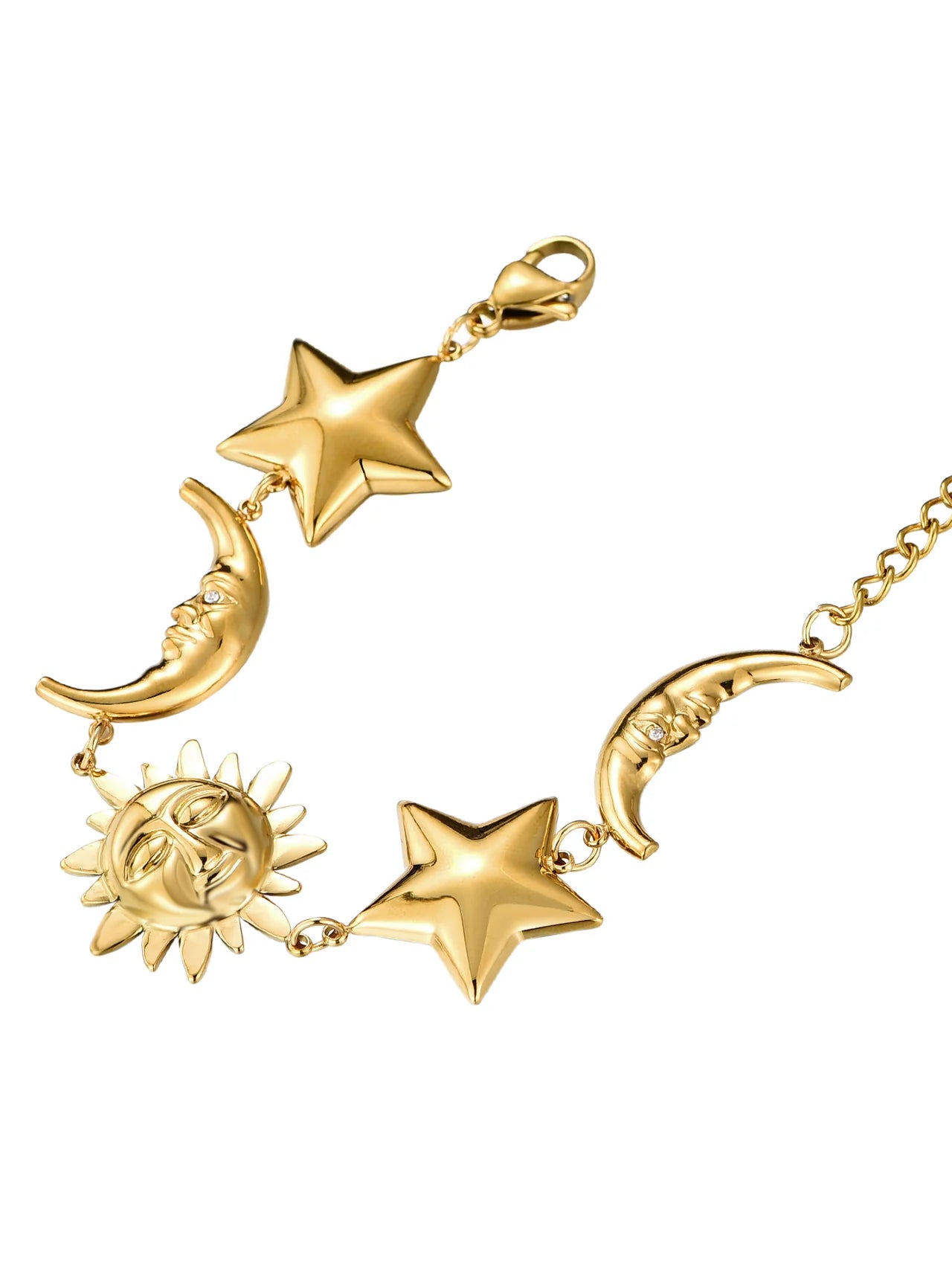 Stars Golden Bracelet