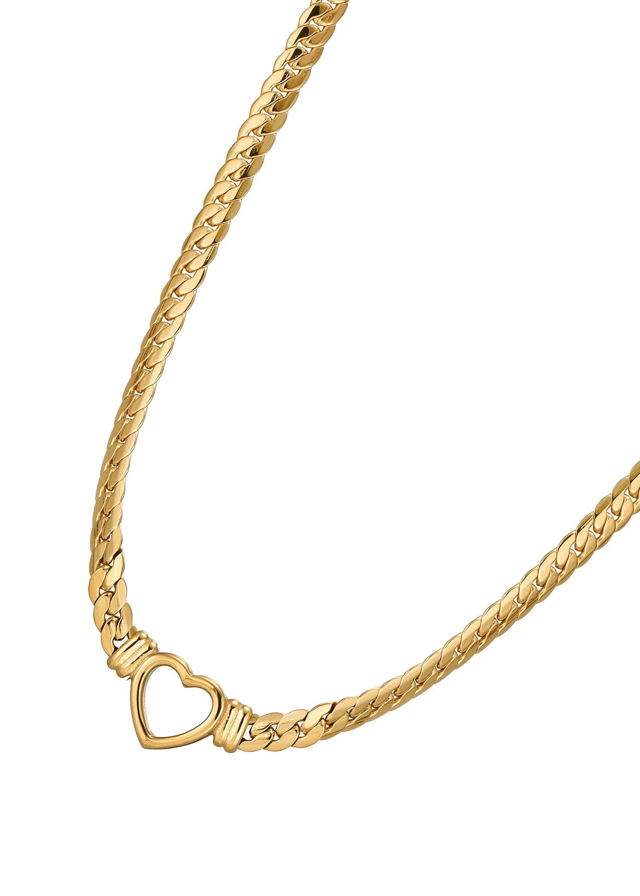 Love Golden Chain Necklace