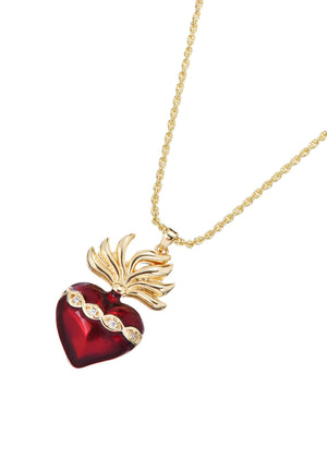 Coeur Ardent Heart Pendant Necklace