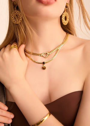 Love Golden Chain Necklace