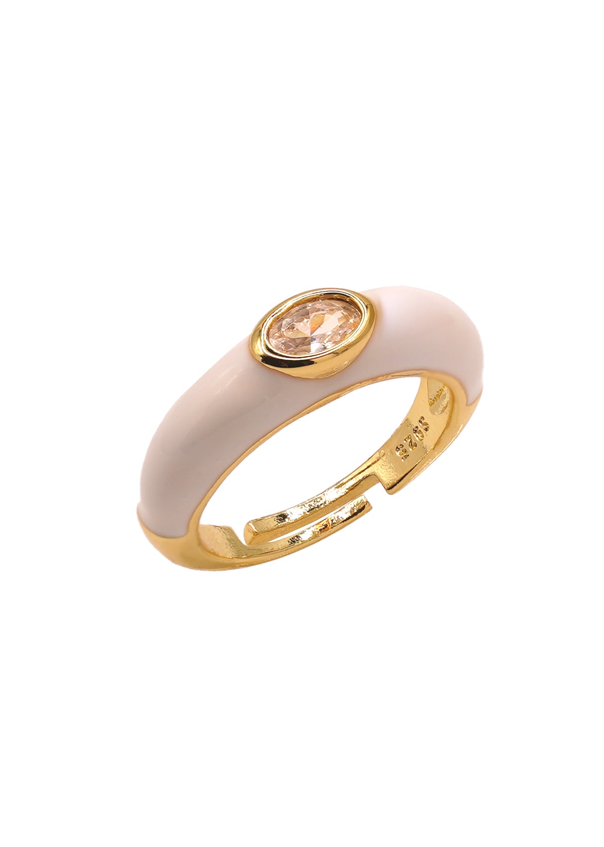 Liora White Ring